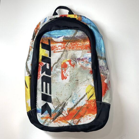 Trek Sublimated Tech Backpack Excellent Preowned Condition Laptop Pouch Backpack - Picture 1 of 8